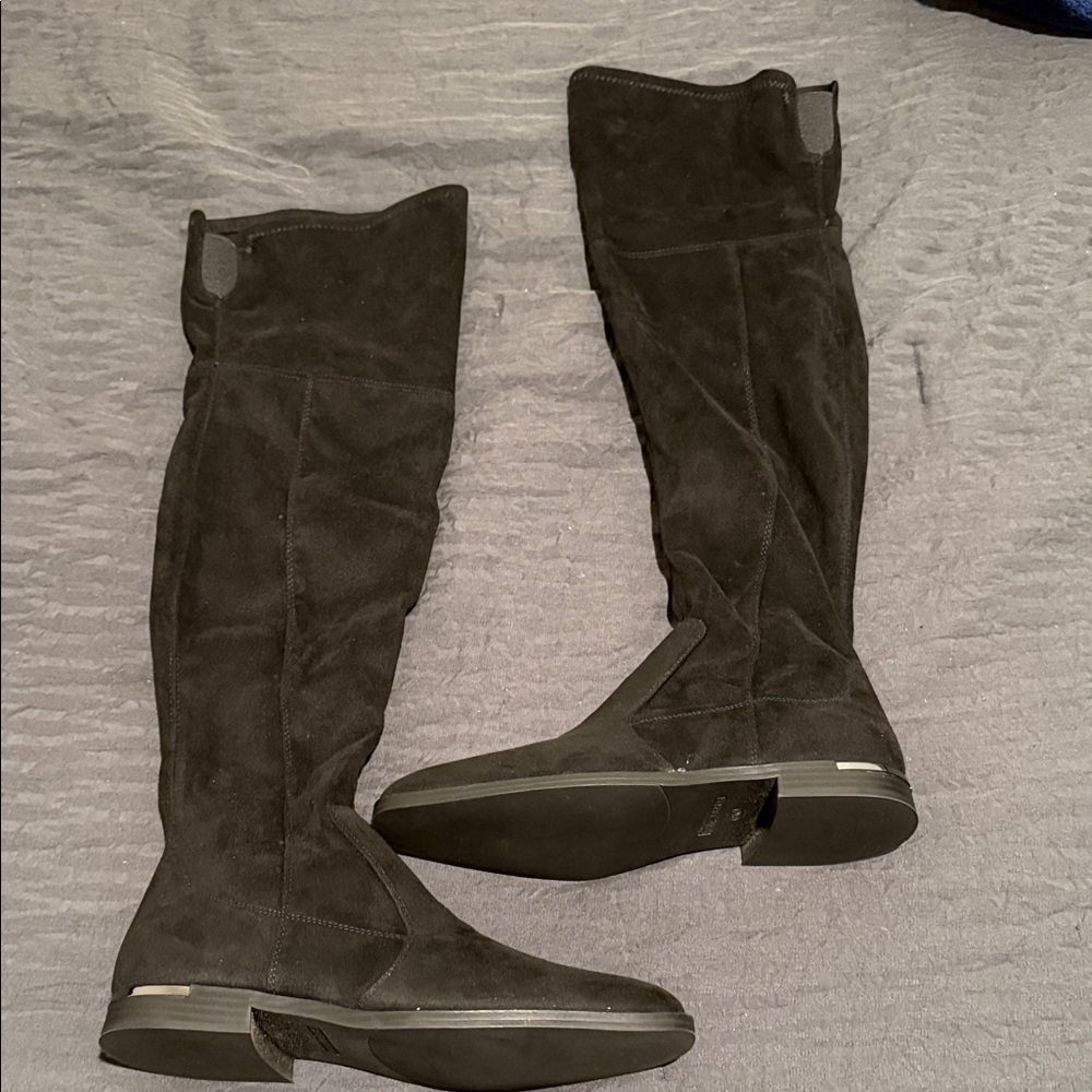 Marc Fisher Black Over the Knee Boots